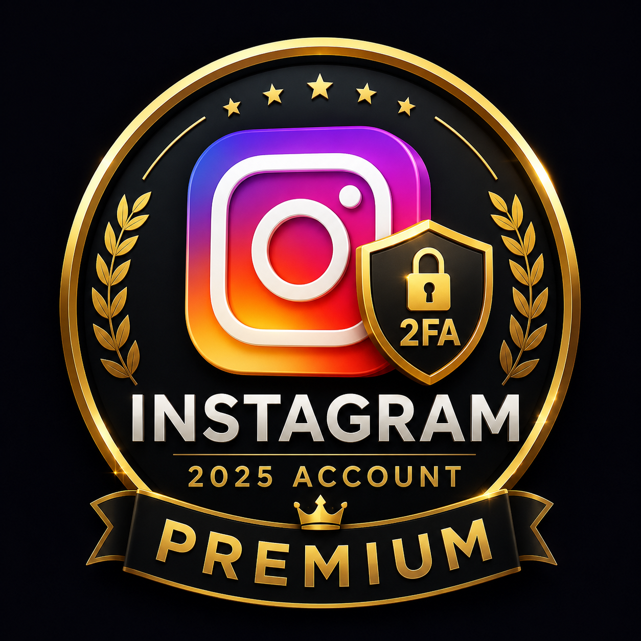 2025 year  old Instagram accounts with 2fa key 